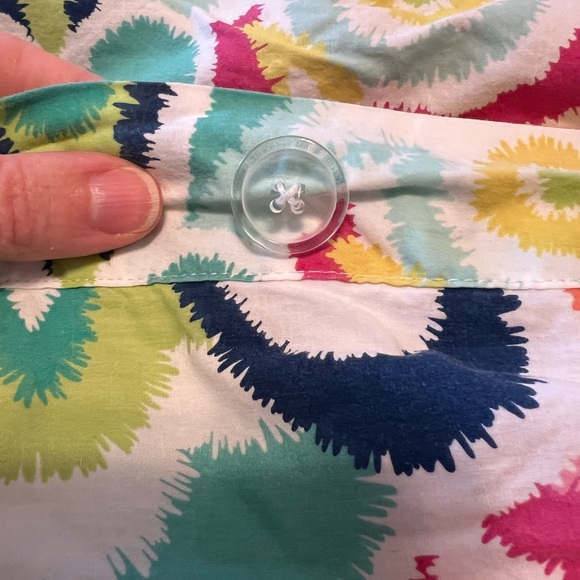 Set of 2 Pottery Barn Teen twin Multicolor Duvet Covers - Picture 8 of 9